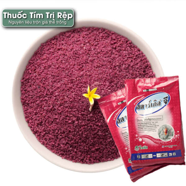 thuốc tím cho sen đá